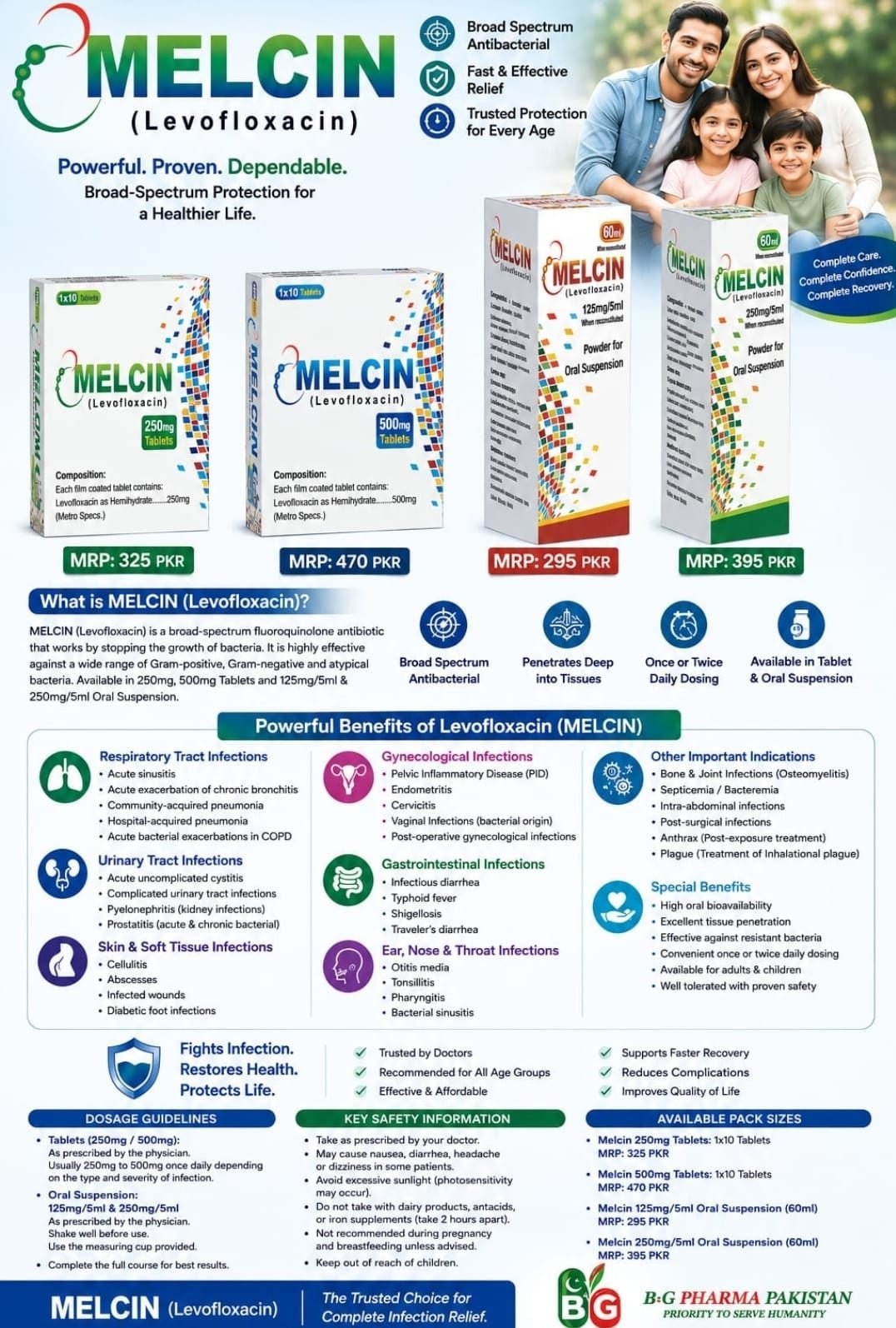 Melcin — Levofloxacin